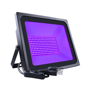 120W 60W UV Flood Light IP66 Waterproof With Plug for Dance Party Indoor LED Stage Lamp