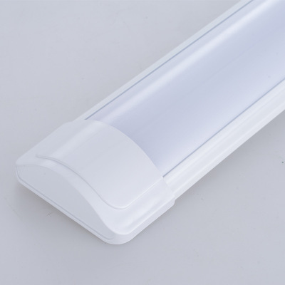 Triproof IP65 Surface Mounted Pendant Linear Flat Slim LED Batten Purification Light Fixture