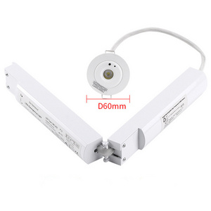 Customized High Lumen Emergency LED Ceiling Spot Light 3hours Battery Backup Time Ce Recessed Emergency Down Lighting