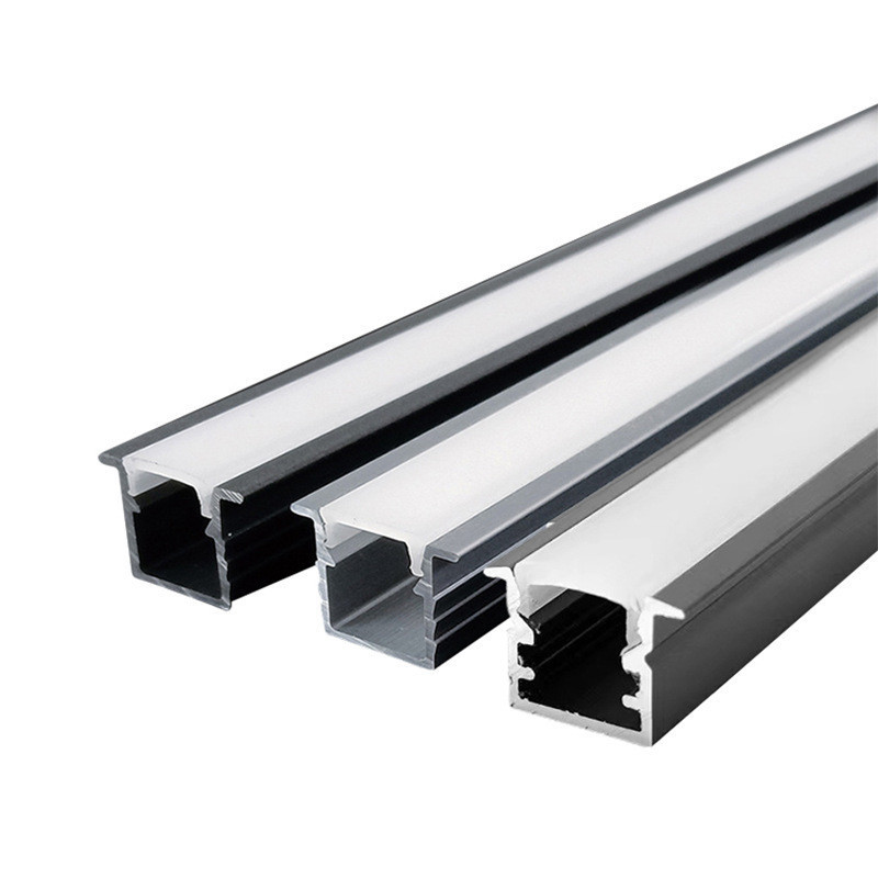 Recessed Mounted Aluminium Led Strip Light Channel Profile