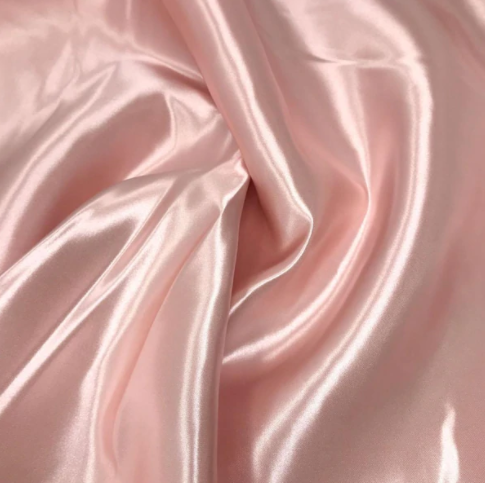 Shiny And Super Soft Satin Fabric 100%Polyester Duchess Satin For Bridal Dress