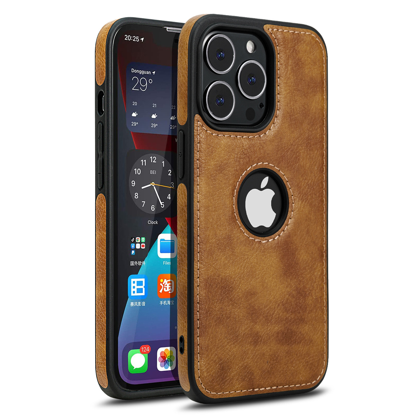 HETAI Accesorios Mobile Phone Cases Top Selling Products in-Alibaba para Celular For iphone 14 ProMax Case PU Leather Phone Case