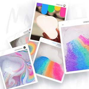 Wholesale Custom Private Label Bubble Bath Fizzies BathBombs Organic Cloud Balls Fizzy Gift Set Rainbow Bath Bombs For Kids