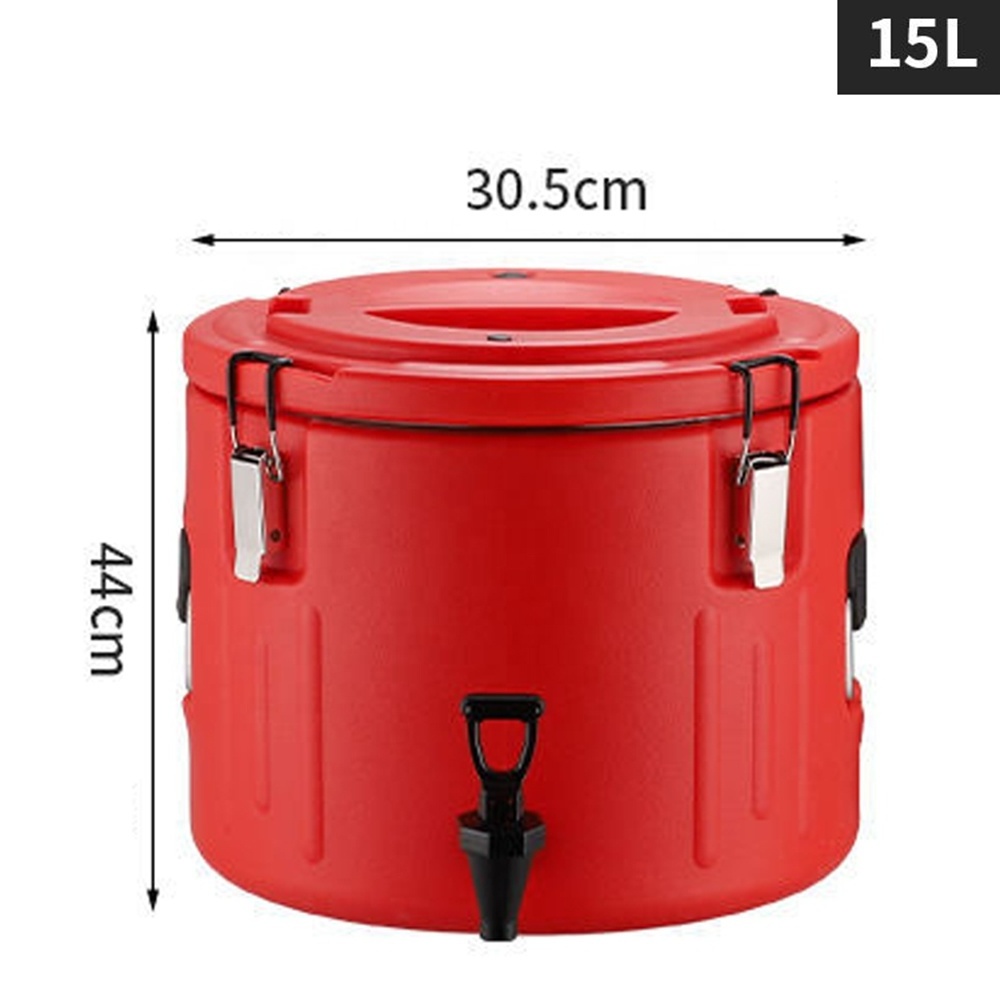 8L 18L 28L 38L 58L Stainless steel SS304 milk tea thermos barrel soup bucket for hot food