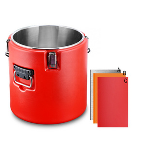 8L 18L 28L 38L 58L Stainless steel SS304 milk tea thermos barrel soup bucket for hot food