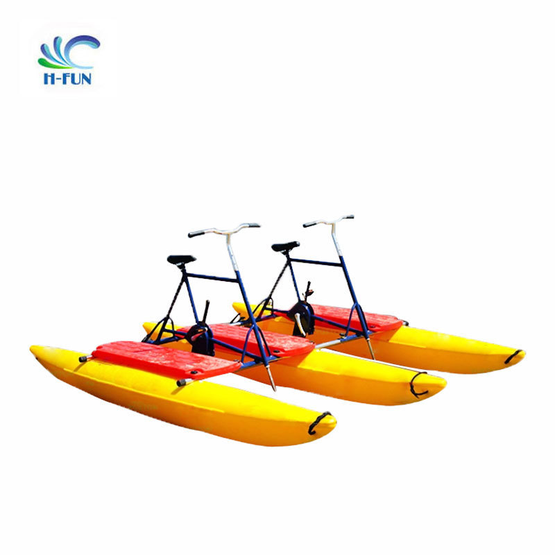 custom water bike water bicycle pontoons sea water bikes for sale