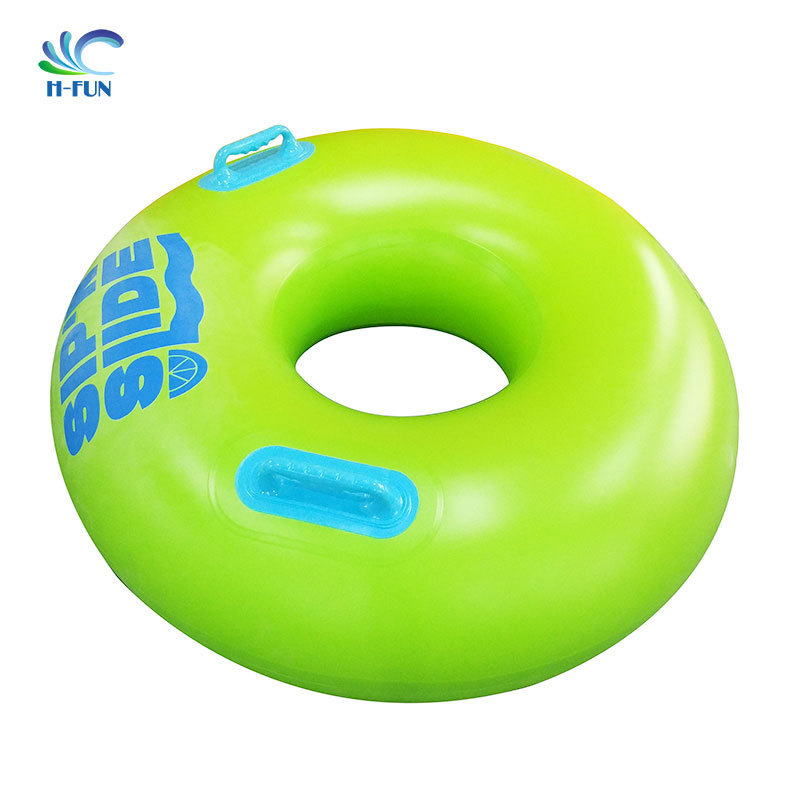 Custom design Inflatable Waterpark single tube Fiberglass Shark Water Slide Tubes