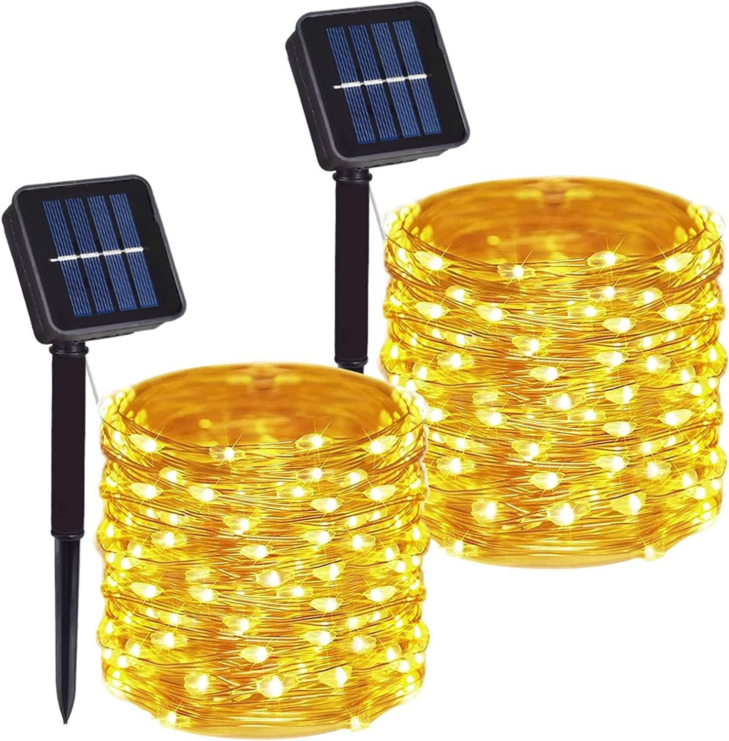 Hot Sale Solar Power LED String Lights Waterproof Outdoor Garden Decoration Night Christmas lights