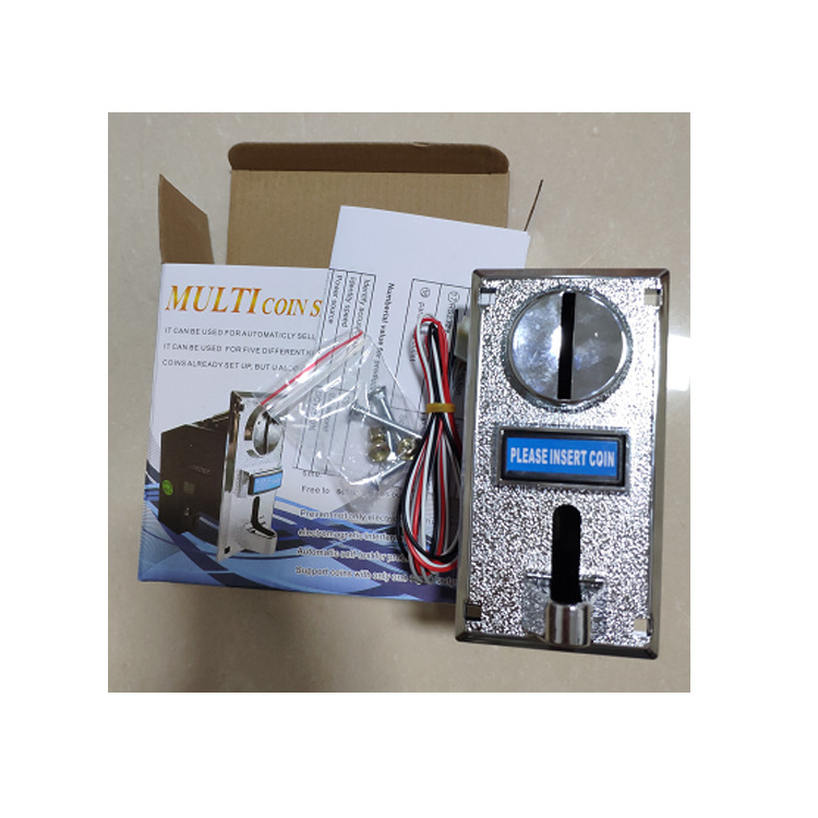 Vending machine universal electronic mechanical euro selector reader 616 multi coin acceptor