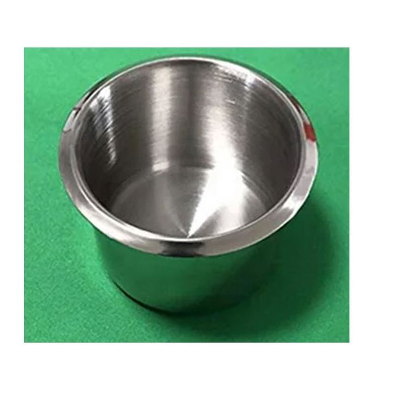 2.75''  Stainless Steel Poker Table Cup Holders