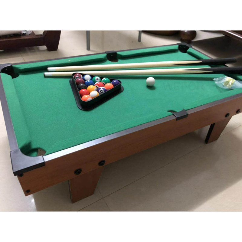 Mini size Wood Slate Billiard Pool Table International Tournament Standard kids indoor game pool table