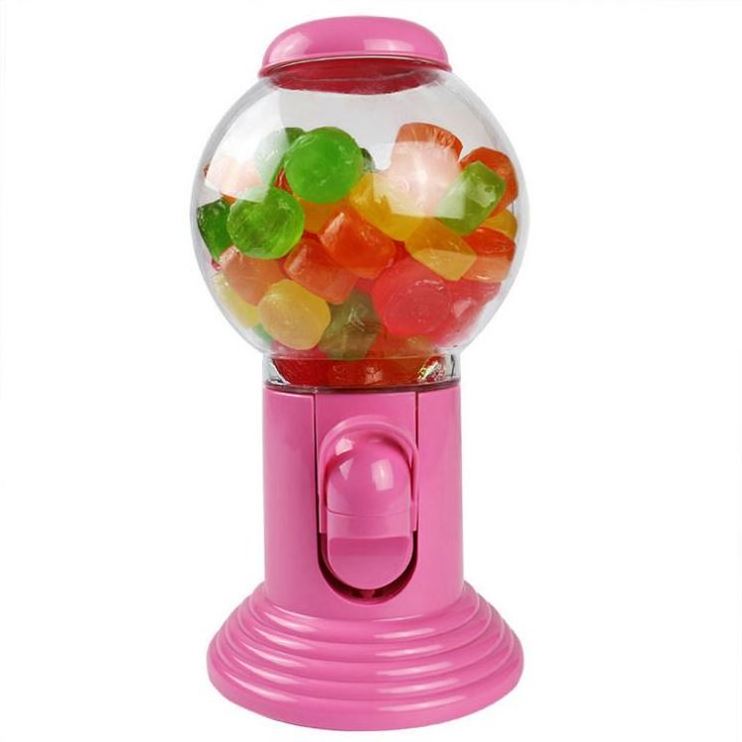 Mini Gumball Machine Party Favors, candy dispenserplastic candy dispenser