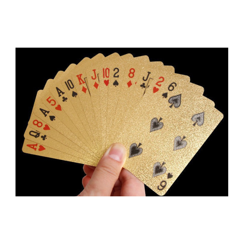 Popular PVC Pokers Large and Small Characters Texas Poke r PVC Material Card Waterproof Frosted Plastic poker