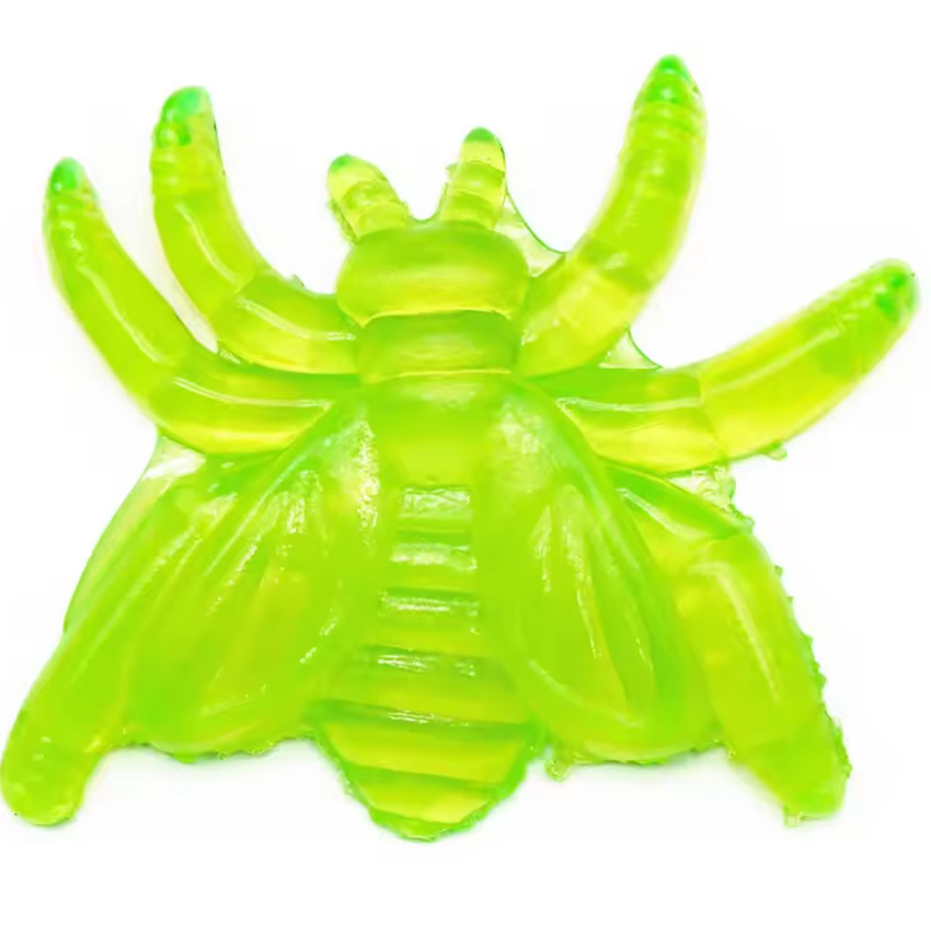 12 styles of TPR sticky elastic soft glue simulation crystal animal new and unique prank vending toys