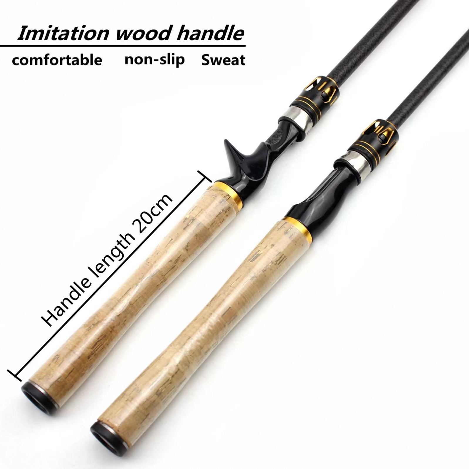 Byloo  12ft 13ft Custom Japan quality made in china short section close length less than 50cm carbon blank  Fly Fishing Rod