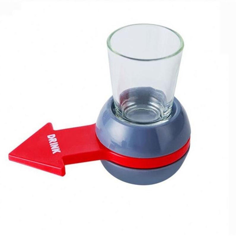 Friends Gathering Holiday Party Shot Spinner Drinking Arrow Party Game Spin the Sho t