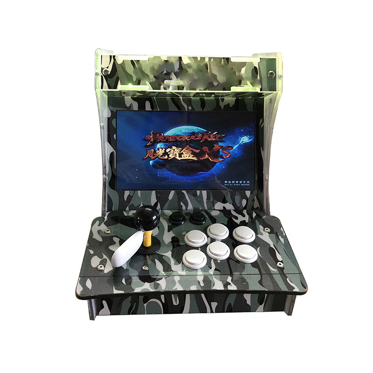 Hot sale latest 1388 games in 1 Mini plastic Arcade Game Machine 2 player model indoor video  game