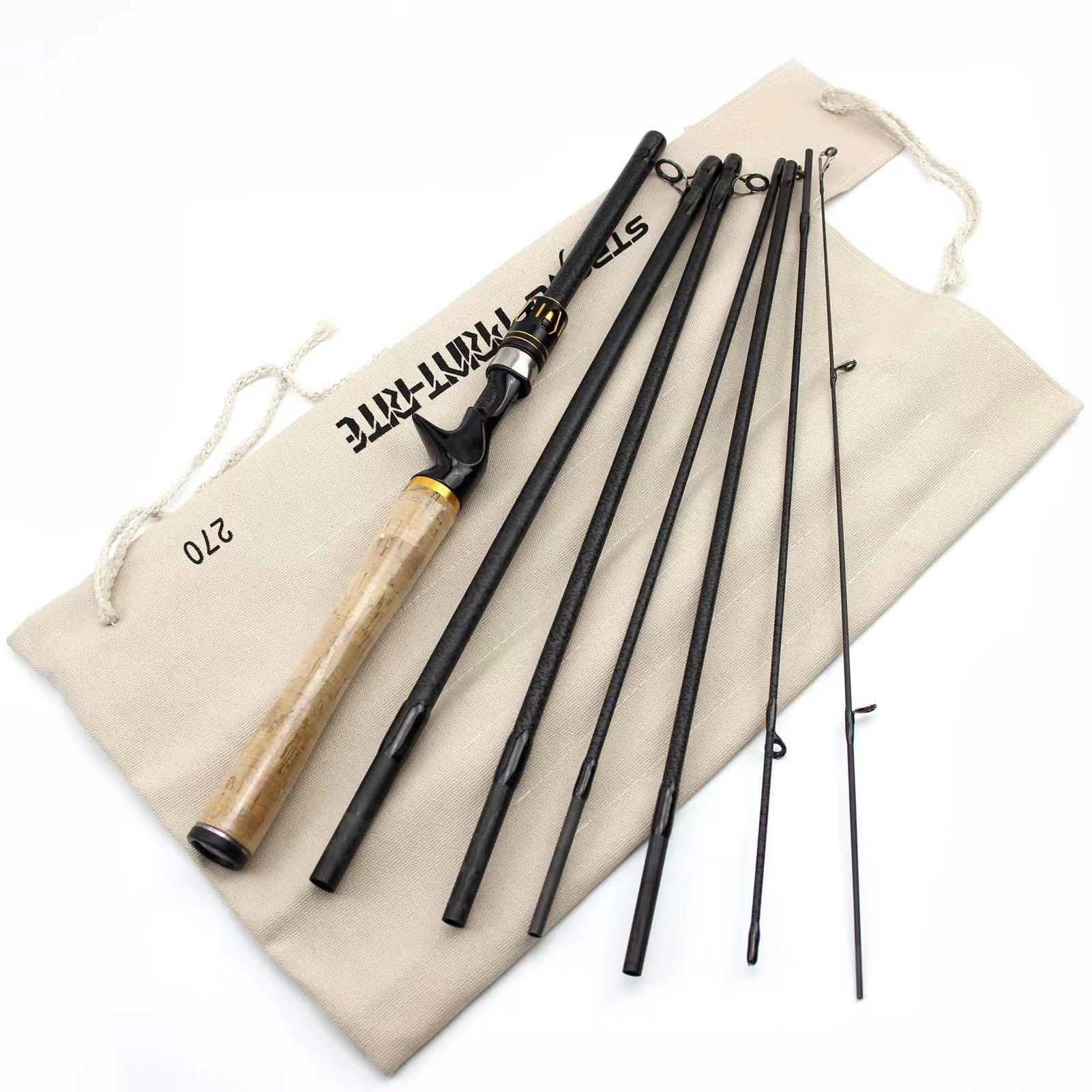 Byloo  12ft 13ft Custom Japan quality made in china short section close length less than 50cm carbon blank  Fly Fishing Rod