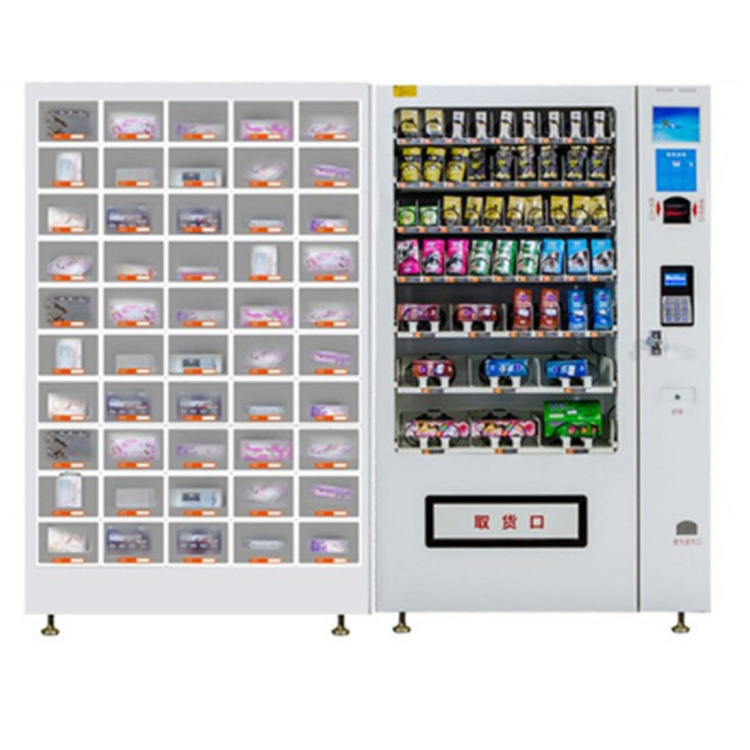 Hotsale big capacity snack adult toy combination vending machine for hotel