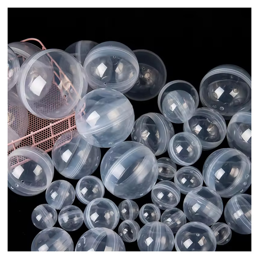 Wholesale price 28mm transparent ball empty capsule ball 28mm for gashapon vending machine