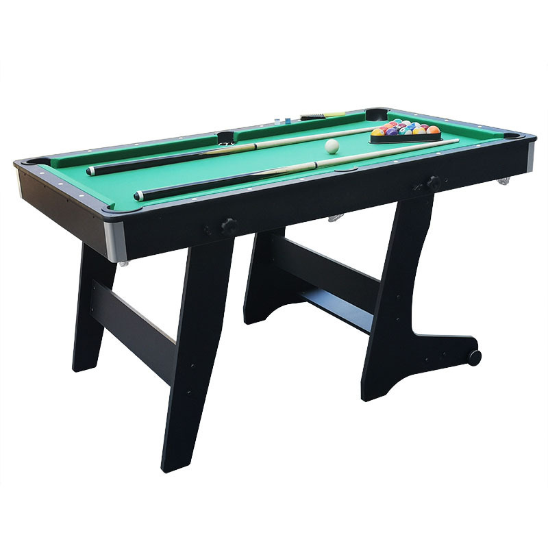 Fashionable MDF Foldable 5FT/6FT Billiard Pool Carom Table with High Quality For Sale