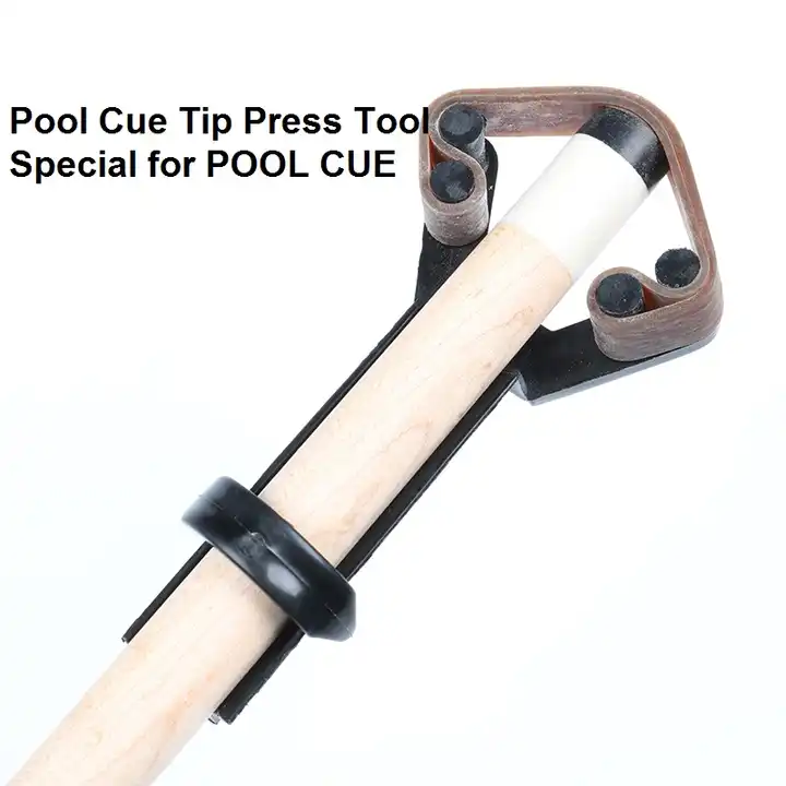 Hot Sell Pool Cue Tip Press Tool  For Tip Glue on Fastener Repair Tools Billiard Snooker Accessories