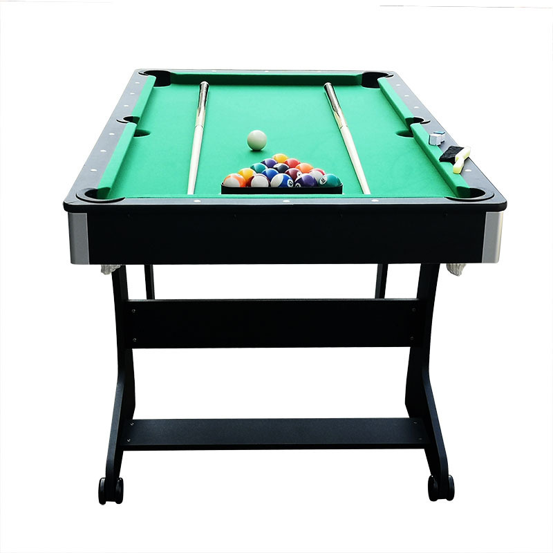 Fashionable MDF Foldable 5FT/6FT Billiard Pool Carom Table with High Quality For Sale