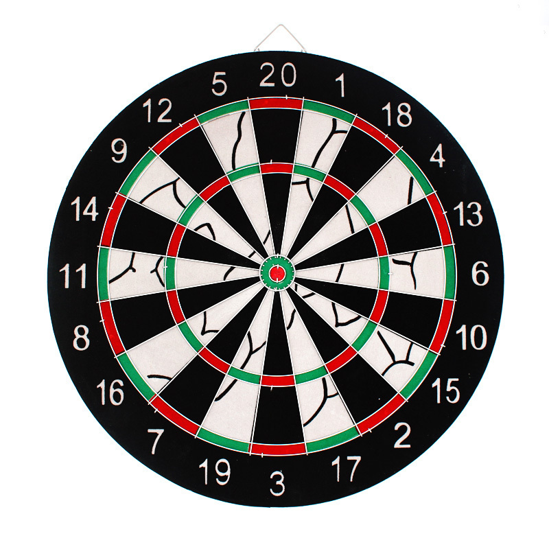 Indoor Game Sport Double Side 18 Inch Dartboard With Darts