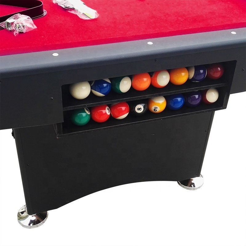 Premium Factory Sell Fold Legs 6FT  7FT Billiard American Pool Table For Sale