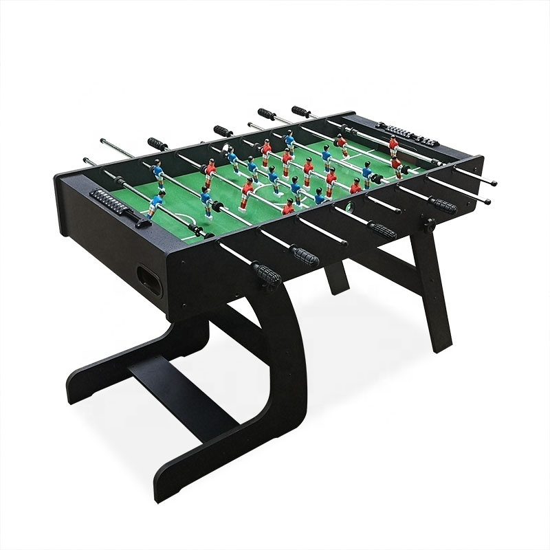 Foldable Leg 48 Inch Foosball Soccer Game Table Indoor Club Football Game For Adult and Kids