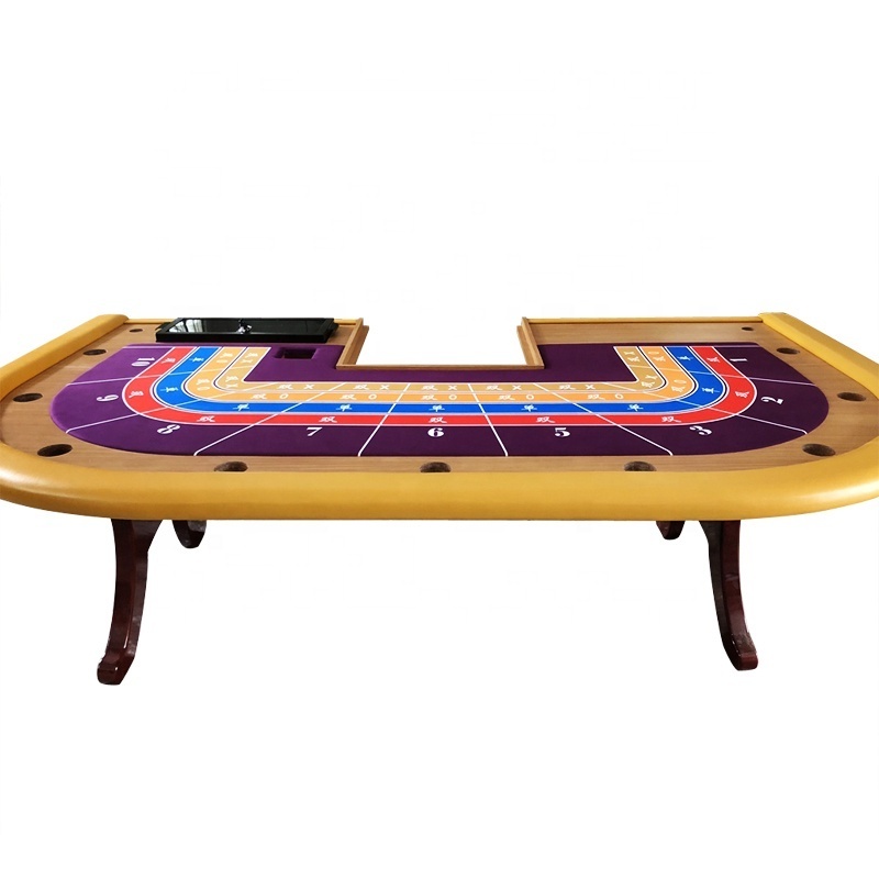 Sic Bo Table Solid Wood Quality Casino Tournament Gambling Table