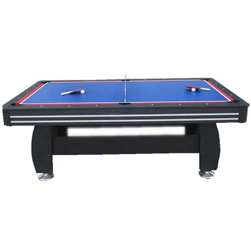 Hot Sale 3 in 1 Billiard Multi Functional Game Pool Hockey Pingpong Table B4T7