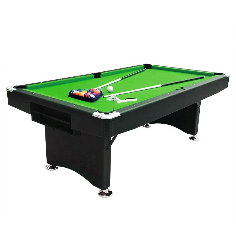 2023 New Wholesale Billiard Pool Table 8FT Ball Pick Up Pocket include free Billiard Accessories for Family Club Table Game