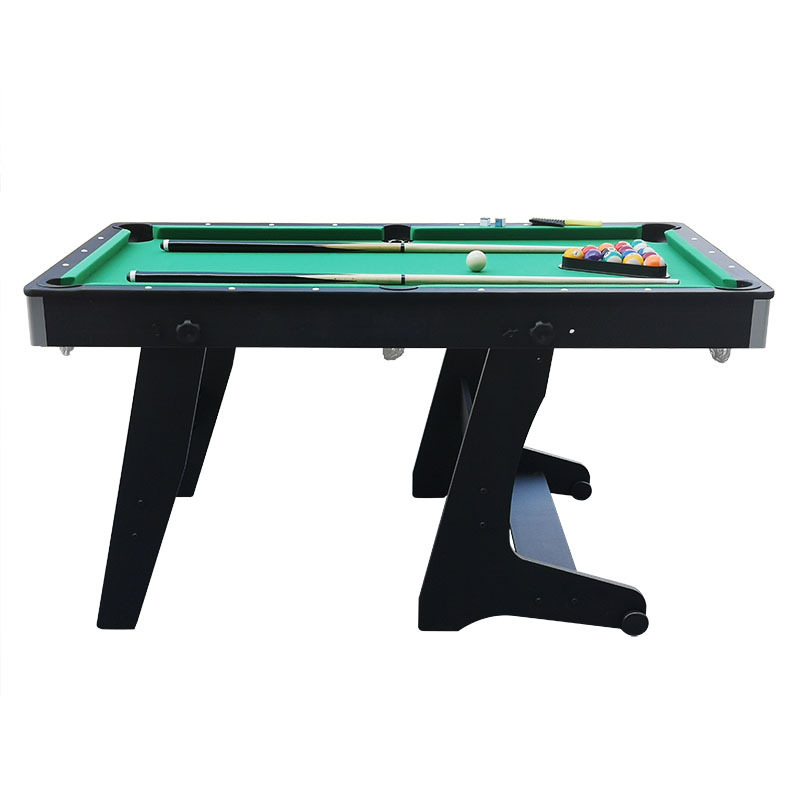 Fashionable MDF Foldable 5FT/6FT Billiard Pool Carom Table with High Quality For Sale