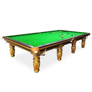 6 x 12ft Full Size Rubber Cushion Billiards Tournament Snooker Table For Professional Player