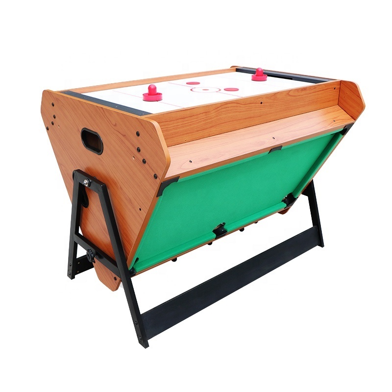 Hot Sell 4FT 3 in 1 Multi Function Billiard Pool Table/Air Hockey Table/Soccer Foosball Game Table