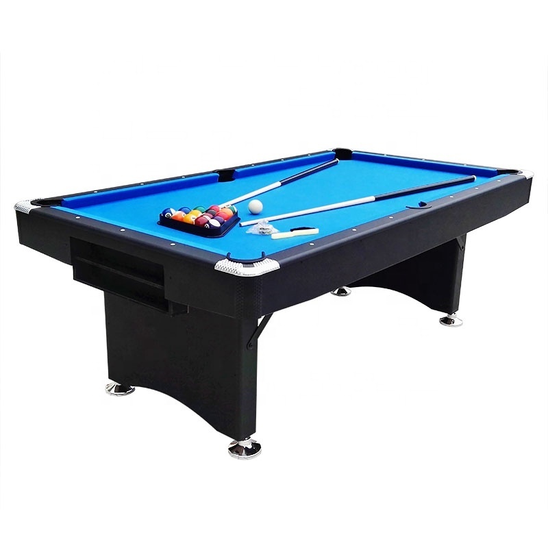 2023 New Wholesale Billiard Pool Table 8FT Ball Pick Up Pocket include free Billiard Accessories for Family Club Table Game