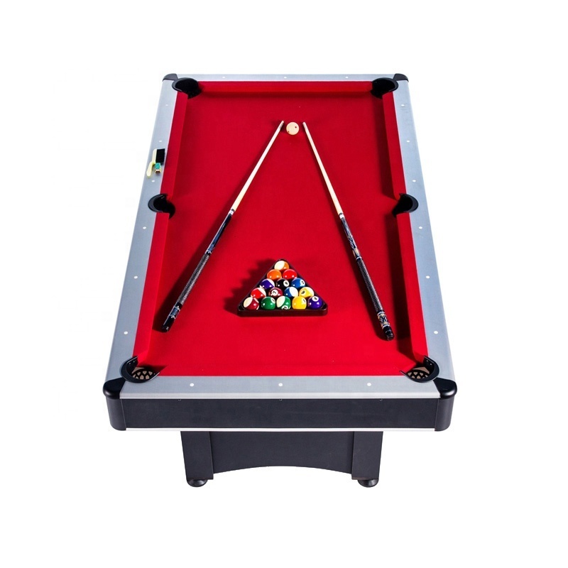 New Billiard Pool Table 8FT Ball Pick Up Pocket include free Billiard Accessories for Family Club Table Game