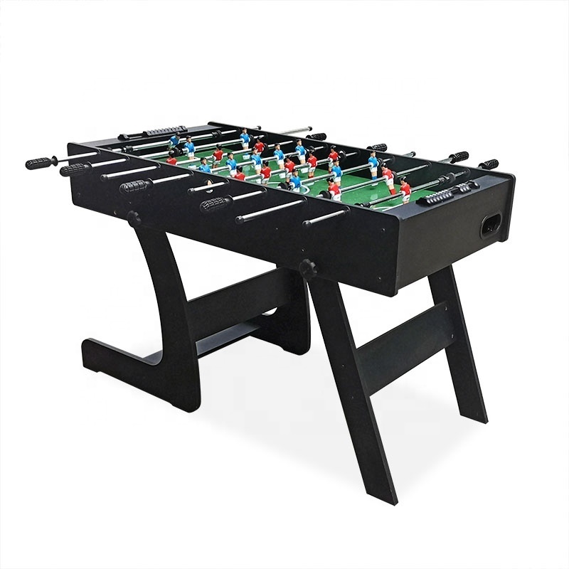 Foldable Leg 48 Inch Foosball Soccer Game Table Indoor Club Football Game For Adult and Kids