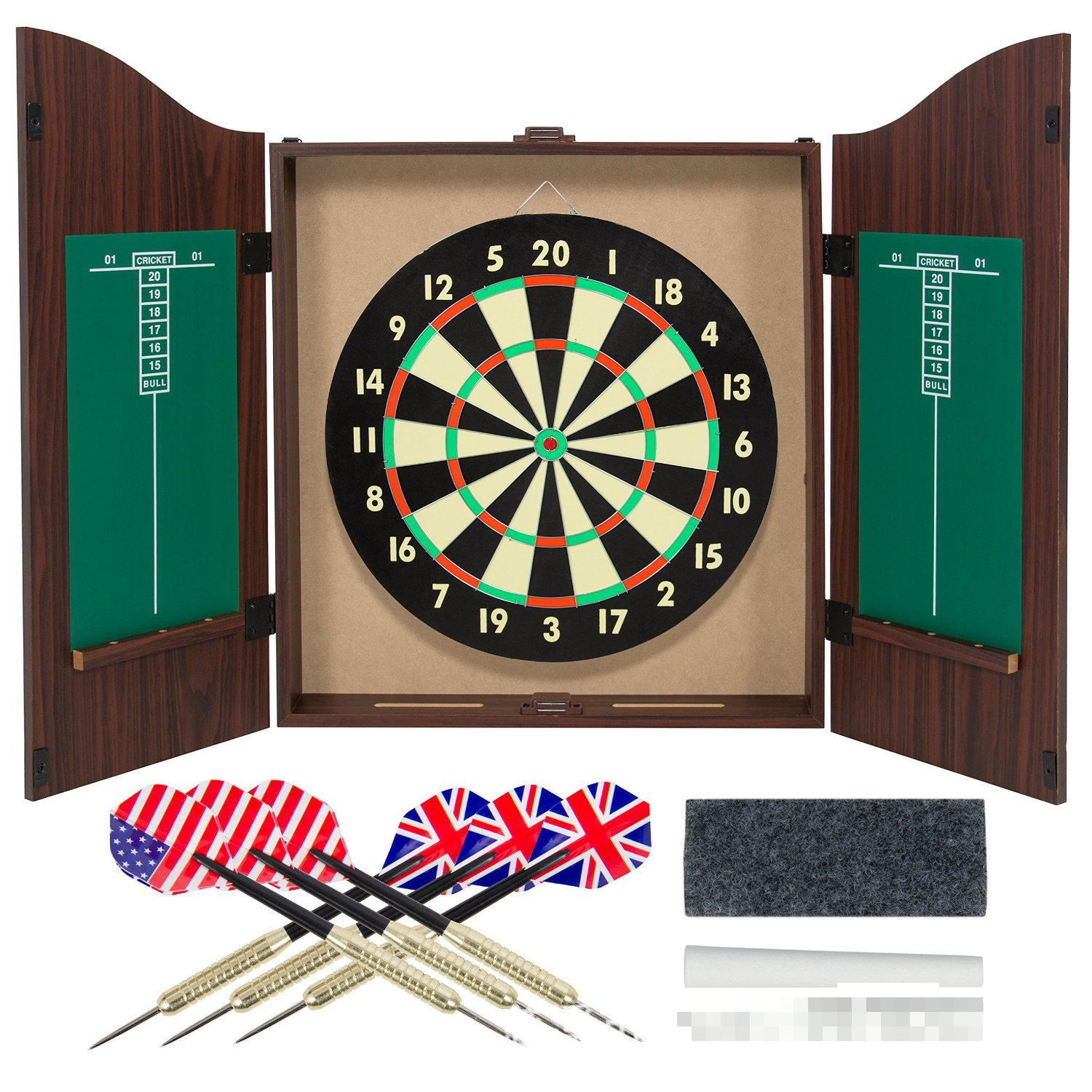 New Dartboard Cabinet Design MDF Material  For Indoor Entertainment Games