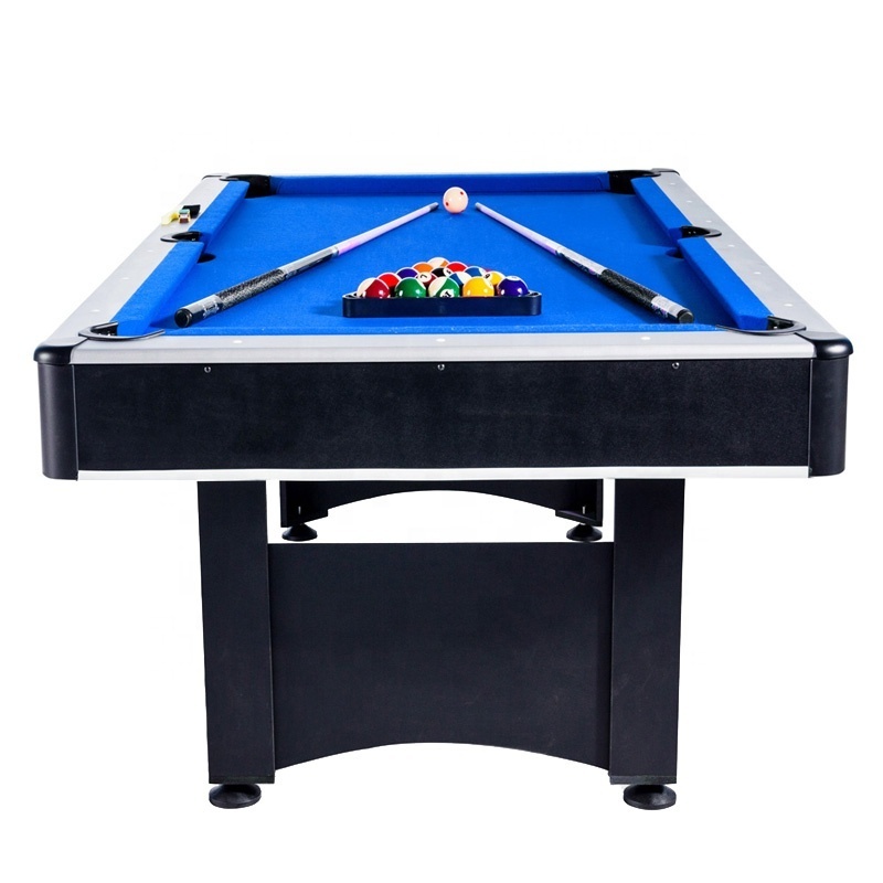 New Billiard Pool Table 8FT Ball Pick Up Pocket include free Billiard Accessories for Family Club Table Game