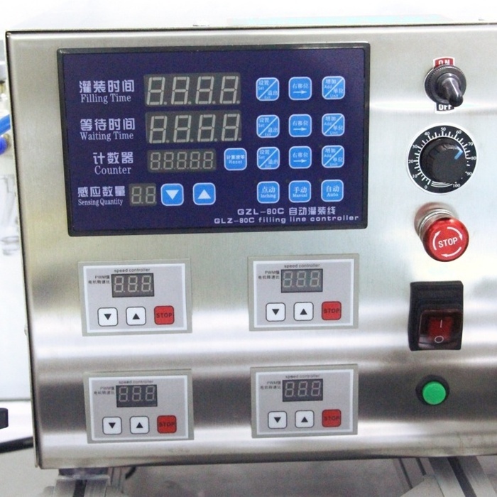 Full Set Complete Automatic Small Bottle Drinking Mineral Water Production Line four-head liquid Filling Machine