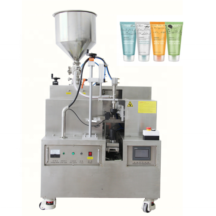 2022 New Semi Automatic Ultrasonic Plastic Cream Ointment Tube Sealing Machine Aluminum Tube Sealing Filling Machine