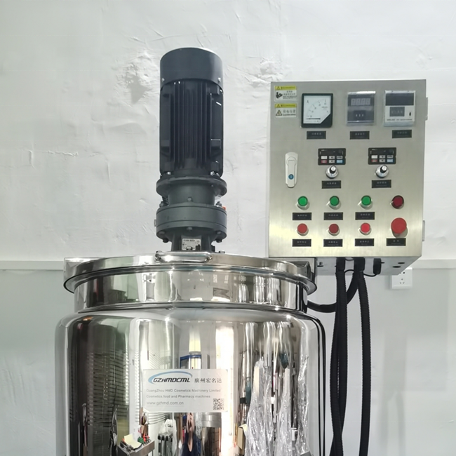 soap making machine heating mixing equipment for cosmetics manufacturing