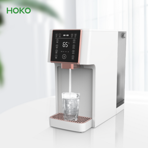 Countertop home 5 stage mini uf hot cold reverse osmosis water purifier smart uv desktop household portable ro water purifier