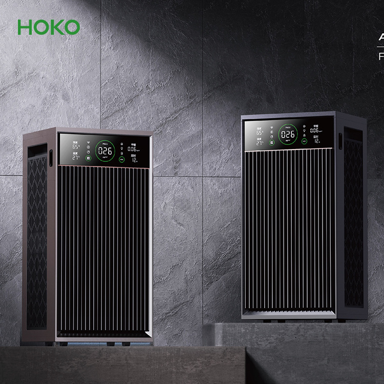 HOKO Custom Activated Charcoal Hepa H11 Filter  2000 m3/h CADR Home Big Room Air Purifiers For 240sqm large room