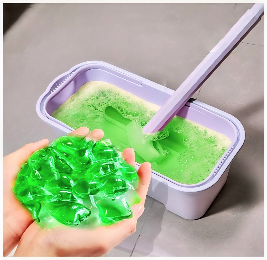 Mopping floor laundry gel Floor laundry pods lasting fragrance decontamination sterilizing loose beads