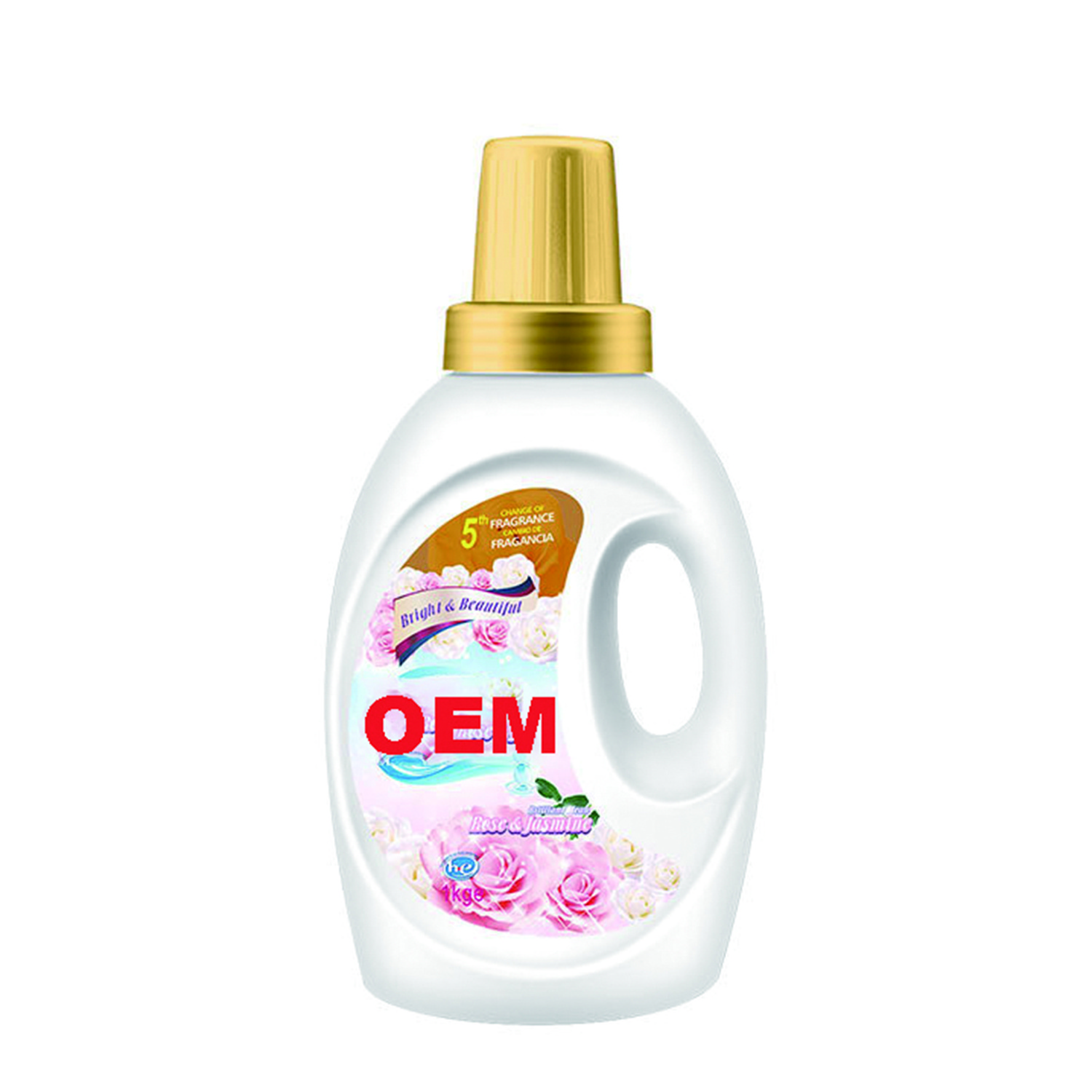 OEM Bulk Hotselling Eco-friendly Cheap Price OEM 2L 5L Washing Liquid Laundry Detergent with Fabric Softener Washing Powder 5 bu