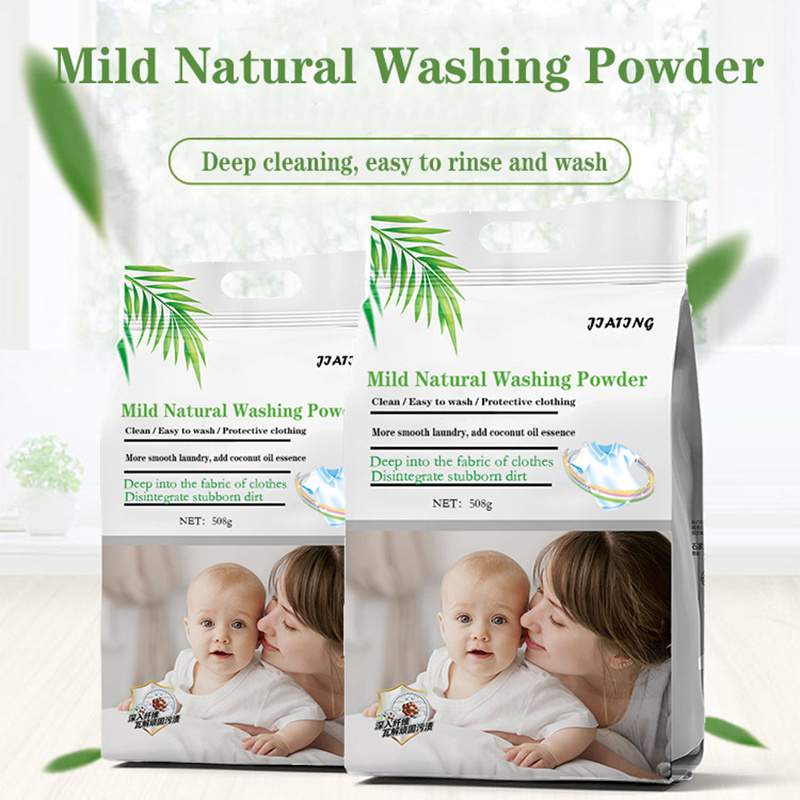 Custom Eco-Friendly Super-Concentrated Laundry Detergent Soap Washing Powder Sheet Soft Natural Mild Clothes Bulk Low-Price Bag