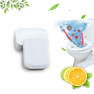 OEM automatic Effervescent Cleaner bleach toilet deodorant cleaning tablets Toilet bowl cleaning effervescent tablets